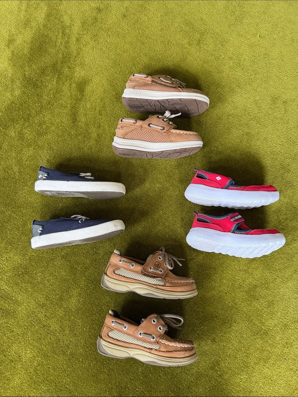 Sperry Kids Multi-Pair Shoes (Size 7 & 8)